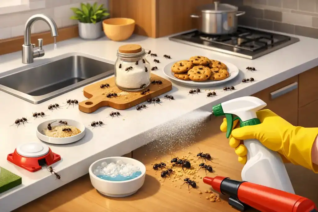 How to Get Rid of Ants in Kitchen for Good