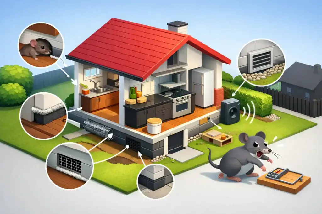 How to Mouse Proof a House and Keep Mice Out