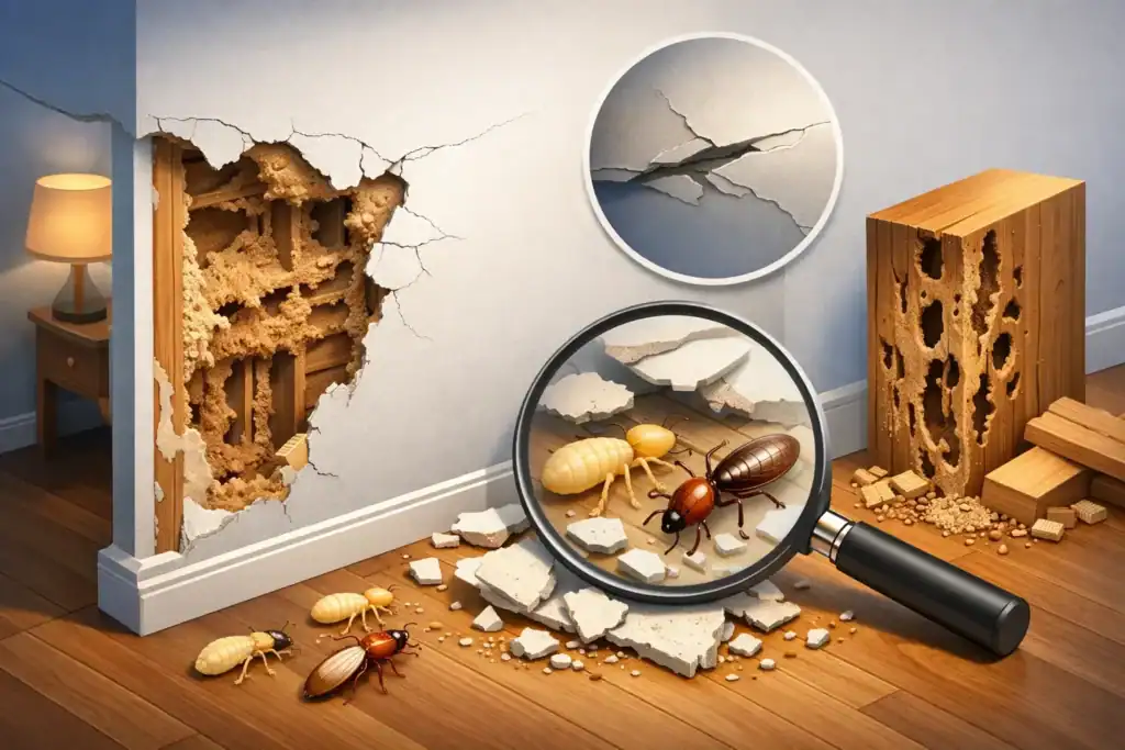 Can Termites Damage Drywall? Signs to Watch For